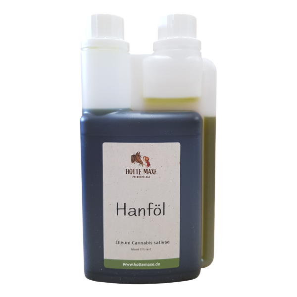 Hanföl, blank filtriert