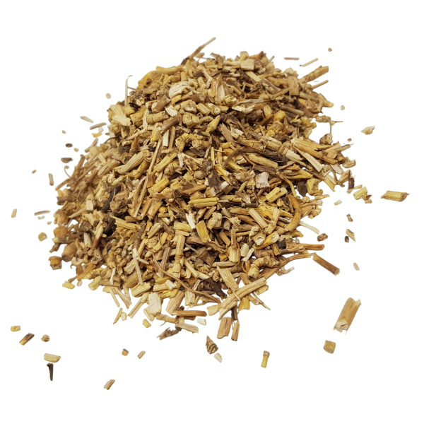 Queckenwurzel, geschnitten