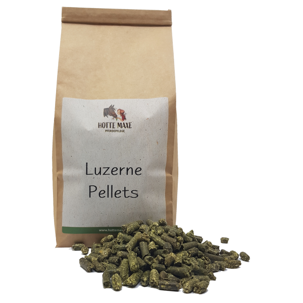Hotte Maxe Luzerne-Pellets fr Pferde | Hotte Maxe GmbH